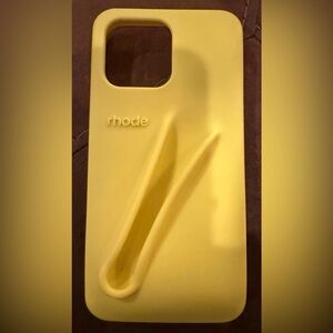 RHODE Yellow Phone Case
